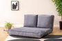 Atelier Del Sofa Taida - Sofá-cama de 2 plazas, Gris